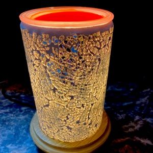 Silver Crackle simmer shade only.